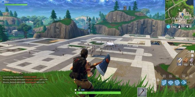 reddit meetup as fortnite players try to destroy tilted towers ahead of scheduled destruction - fortnite servers down reddit